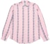 Order PALACE FW21 Razor Sharp Chain Pattern Long Sleeve Shirt Pink Unisex. P21SHT006