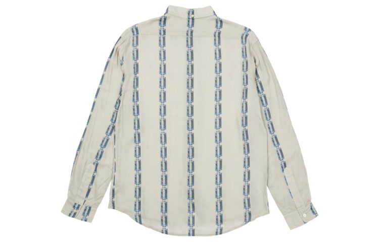 Lookbook PALACE FW21 銳利鍊條圖案長袖襯衫 中性款 白色. P21SHT008