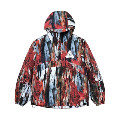 PALACE FW21 Tree Bark Utility Jacket Triangle Logo Print Hoodie Jacket Unisex P20JK006