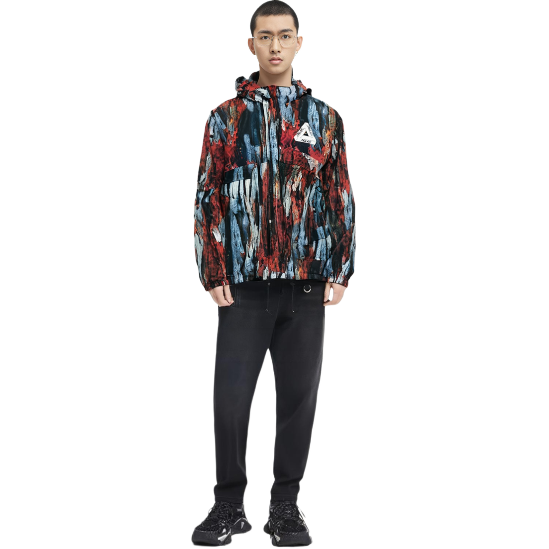 PALACE FW21 Tree Bark Utility Jacket Triangle Logo Print Hoodie Jacket Unisex P20JK006 圖 4