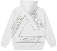 Palace FW21 ULTIMO Jumbo Tri-Ferg Drop Shoulder Hoodie White Unisex P21CS256 Palace FW21 ULTIMO Jumbo Tri-Ferg Drop Shoulder Hoodie White Unisex P21CS256
