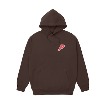 Palace FW21 Ultimo Tri-Chenille Logo Brown Hoodie Brown PAL-FW21-316