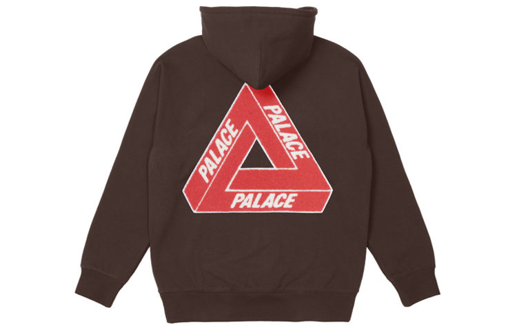 Palace FW21 Ultimo Tri-Chenille Logo Brown Hoodie Brown PAL-FW21-316 圖 3