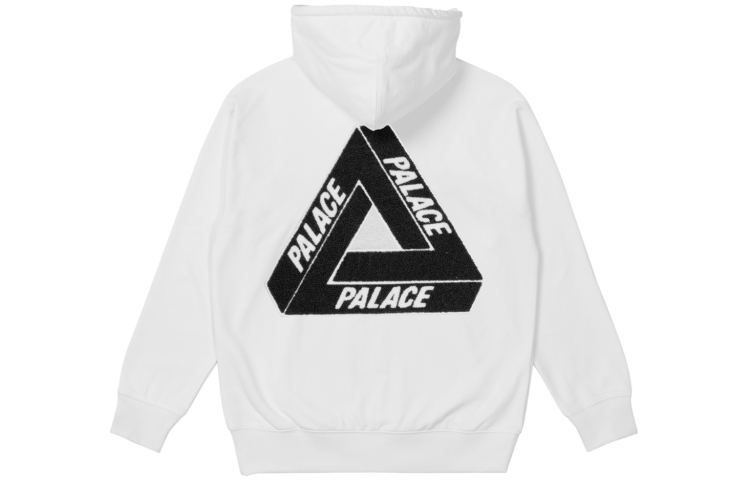 PALACE FW21 Ultimo Tri-Chenille Logo Hoodie White Sweatshirt. PAL-FW21-457 圖 3