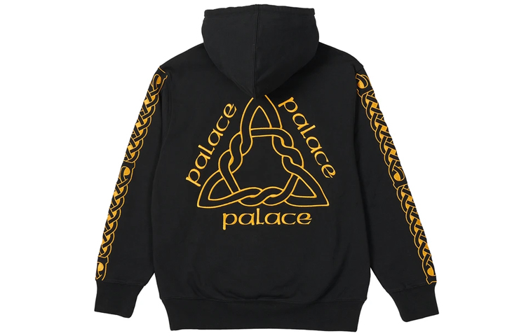 PALACE FW21 Ye Olde Hood Black Tri-Ferg Logo Print Pullover Hoodie Unisex Black. P21HD028 圖 2
