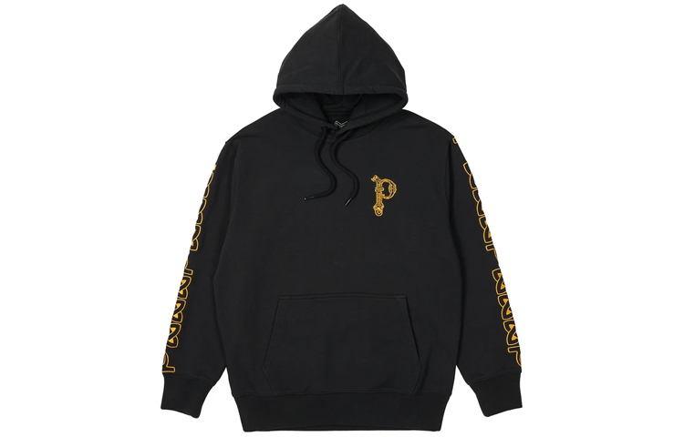 PALACE FW21 Ye Olde Hood Black Tri-Ferg Logo Print Pullover Hoodie Unisex Black. P21HD028 圖 3