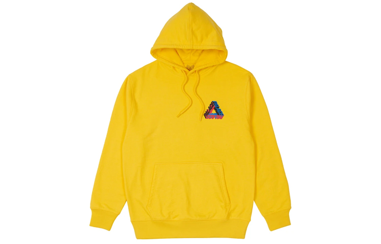 Lookbook Palace FW21 Yellow Hoodie Winter Collection Unisex Letter Print Pullover P21HD026
