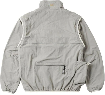 PALACE FW22 Cordura RS Zip Off Jaket Kelabu Multi-Poket Jaket Kelabu Terang. P23JK114 Lookbook PALACE FW22 Cordura RS Zip Off Jaket Kelabu Multi-Poket Jaket Kelabu Terang. P23JK114