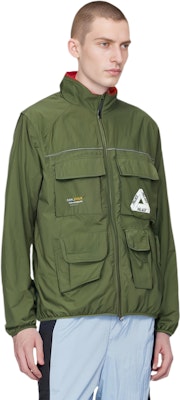 PALACE FW22 Cordura 可拆卸夹克 多口袋标志印花 绿色 P23JK119 Lookbook PALACE FW22 Cordura 可拆卸夹克 多口袋标志印花 绿色 P23JK119