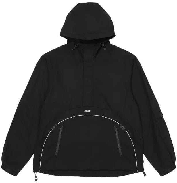 palace-fw-22-deflector-1-2-zip-jacket-black-logo-print-patchwork-jacket-p22-jk-216