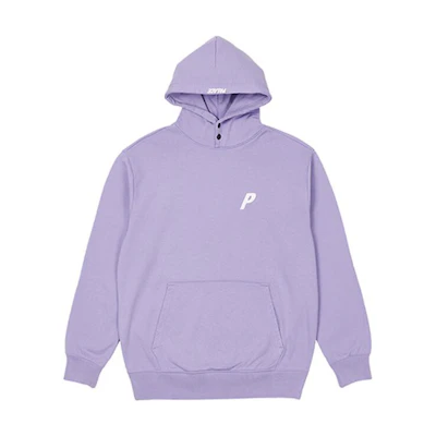Palace FW22 Double Popper Hoodie Purple Unisex Sweatshirt P21CS248