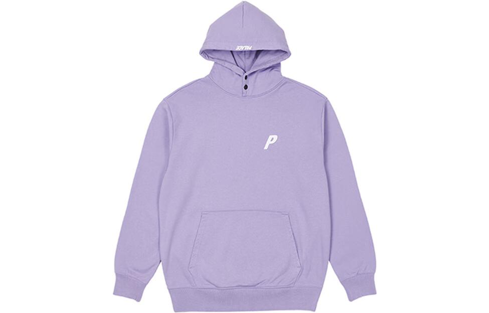 Order Palace FW22 Double Popper Hoodie Purple Unisex Sweatshirt P21CS248