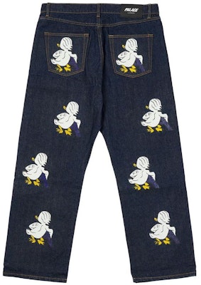 PALACE FW22 Celana Jeans Denim Motif Bebek Navy Blue - Celana Grafis Bebek P23T040 Lookbook PALACE FW22 Celana Jeans Denim Motif Bebek Navy Blue - Celana Grafis Bebek P23T040