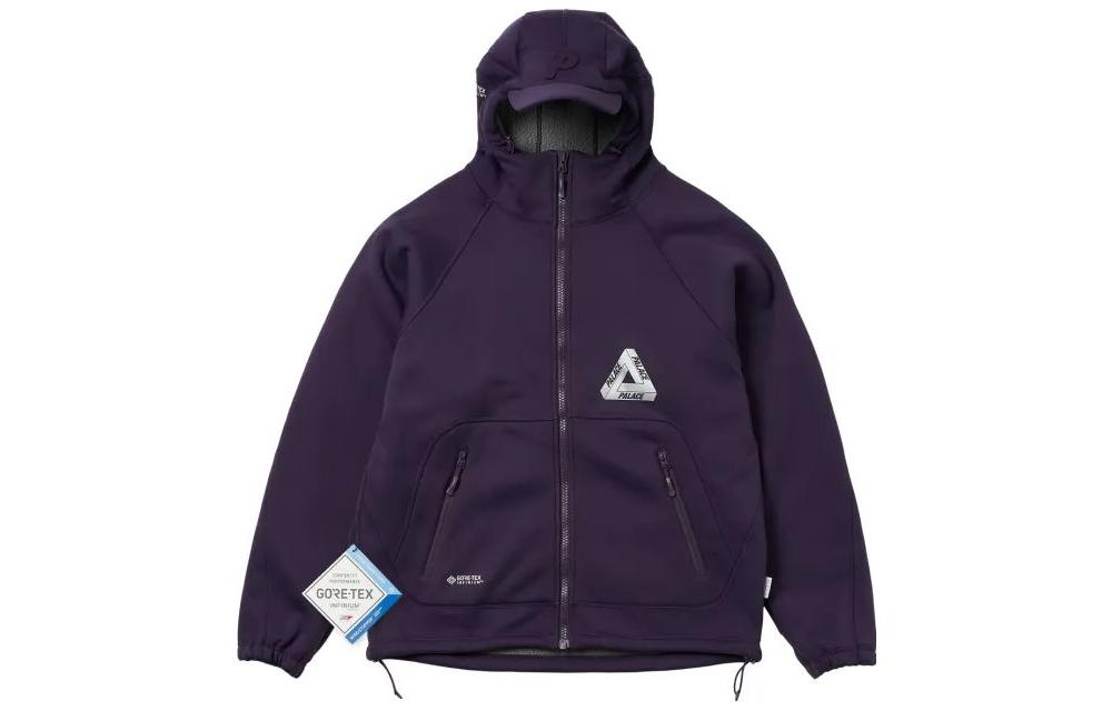PALACE FW22 Gore-Tex Infinium Hooded Jacket Navy Blue  Raincoat Outdoor Wear P23JK121