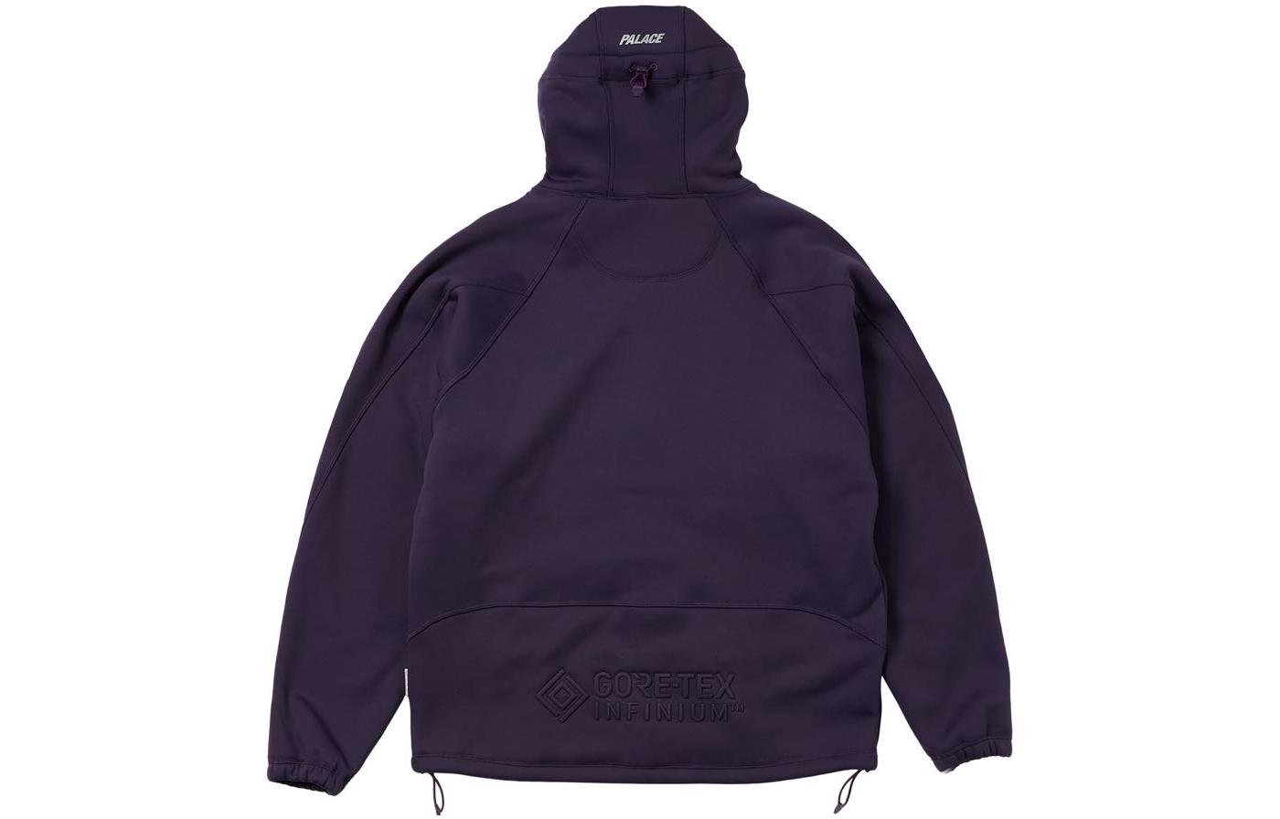Purchase PALACE FW22 防水透气Gore-Tex连帽外套 海军蓝 户外雨衣 P23JK121