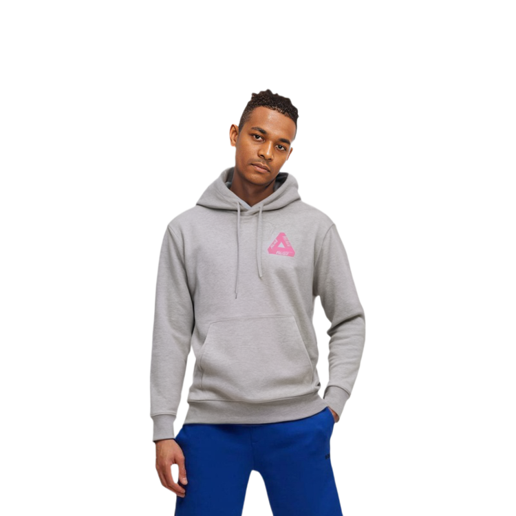 PALACE FW22 Grey Marl Tri-Lenticular Logo Hoodie Unisex Pullover. P23CS243 圖 5