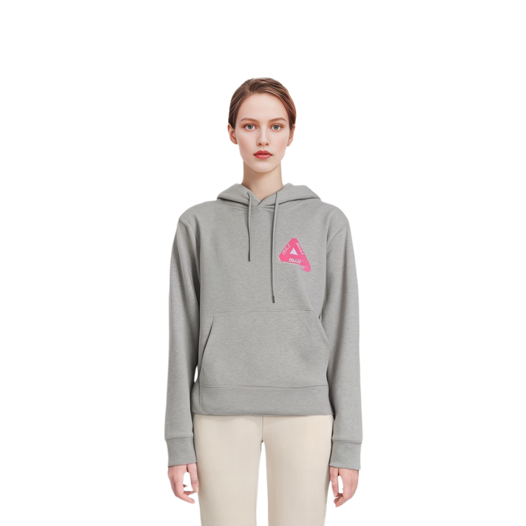 PALACE FW22 Grey Marl Tri-Lenticular Logo Hoodie Unisex Pullover. P23CS243 圖 6