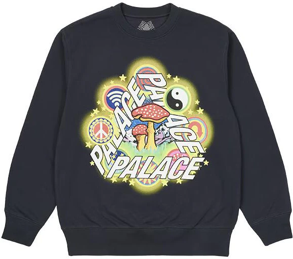 palace-fw-22-logo-print-casual-navy-pullover-sweatshirt-unisex-fit-p23-cw-036