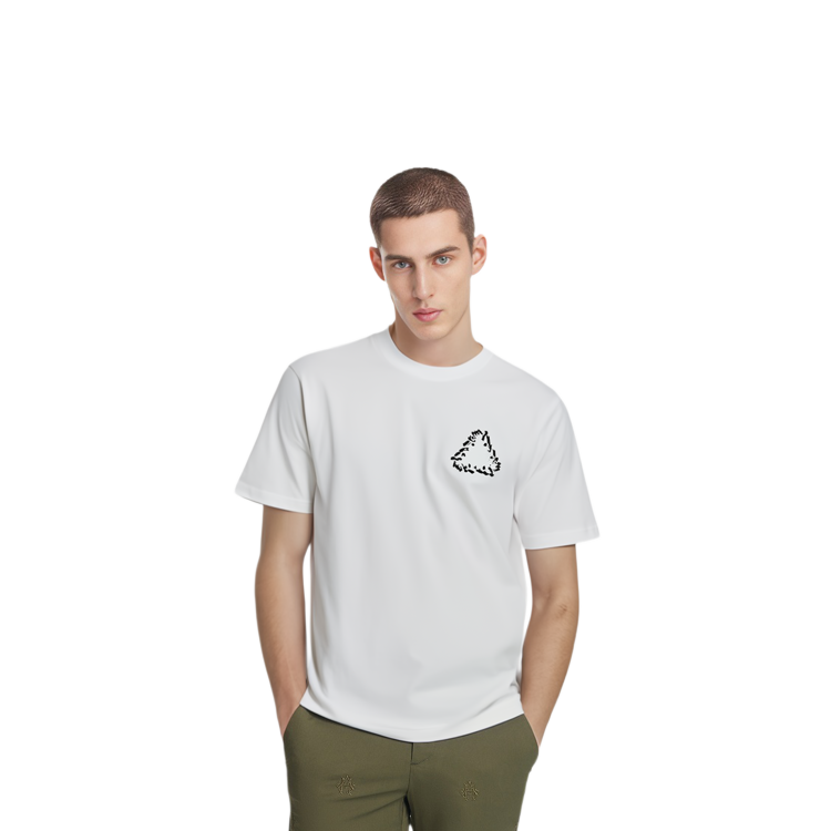 PALACE FW22 Nein Fuss 3D Logo Print White T-Shirt. P23TS255 圖 4