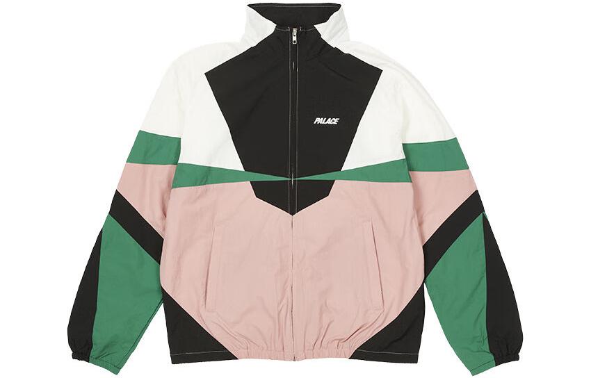 PALACE FW22 Panelled Shell Jacket Pink Colorblock Casual  Long-Sleeve Jacket P22JK225