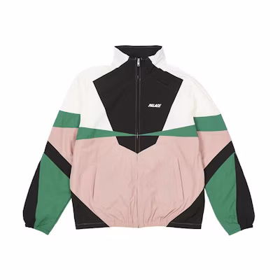PALACE FW22 Panelled Shell Jacket Pink Colorblock Casual Long-Sleeve Jacket P22JK225