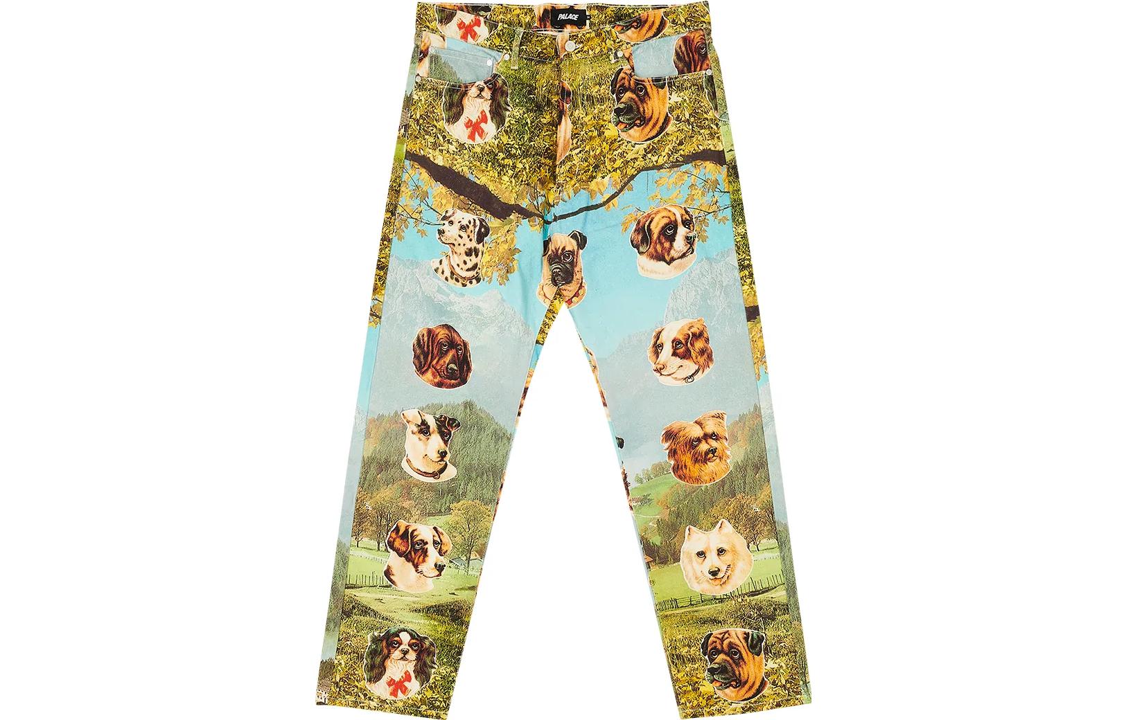 Order PALACE FW22 Payne 多動物風景印花牛仔褲 中性 多色 P23T026