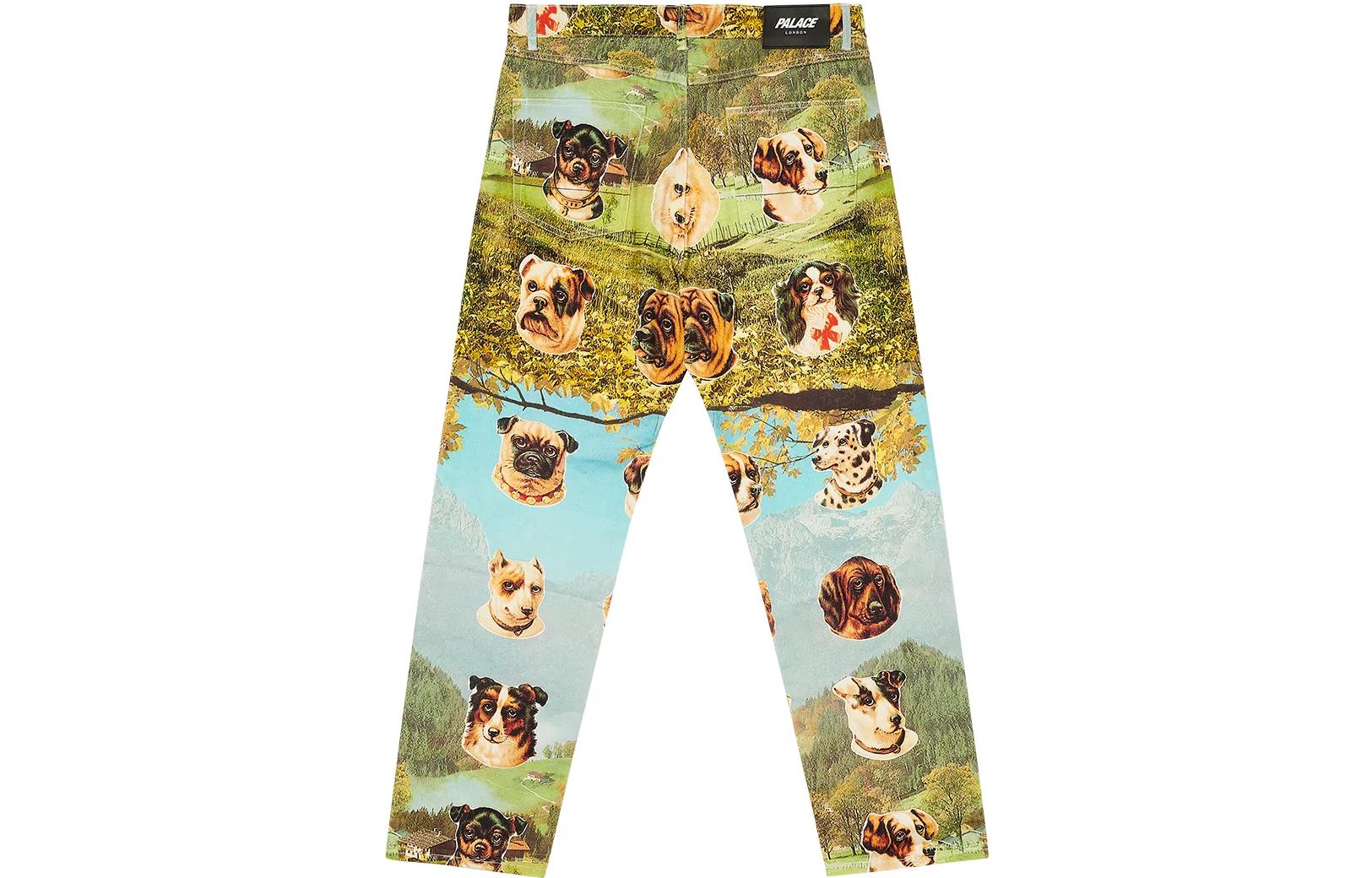 Lookbook PALACE FW22 Payne 多動物風景印花牛仔褲 中性 多色 P23T026