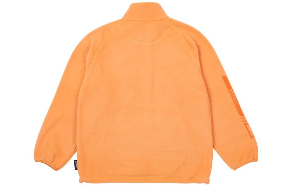Lookbook PALACE FW22 Polartec Half-Zip Orange High Neck Sweatshirt Unisex. P23CS237