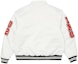 Lookbook PALACE 2022秋冬白色刺繡Logo緞面棒球外套 P23JK024