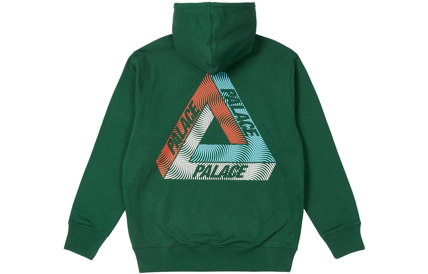 Palace FW22 Swirl Tri-Ferg Green Logo Hoodie Unisex Long Sleeve Sweatshirt P23HD111 圖 3