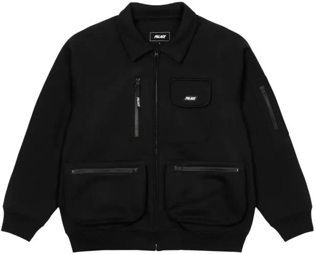 palace-fw-22-thermal-bonded-bomber-jacket-black-multi-pocket-outerwear-p23-jk-035