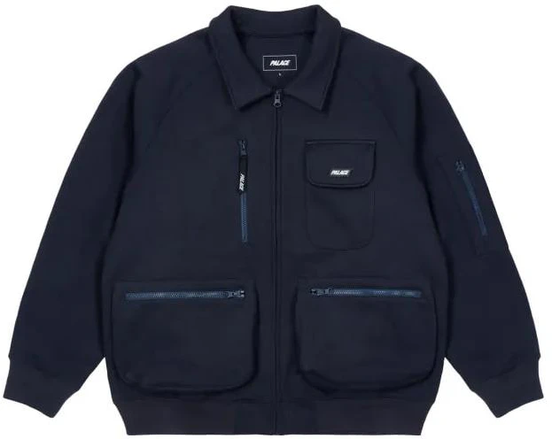 palace-fw-22-thermal-bonded-bomber-navy-jacket-navy-blue-multi-pocket-long-sleeve-p23-jk-036