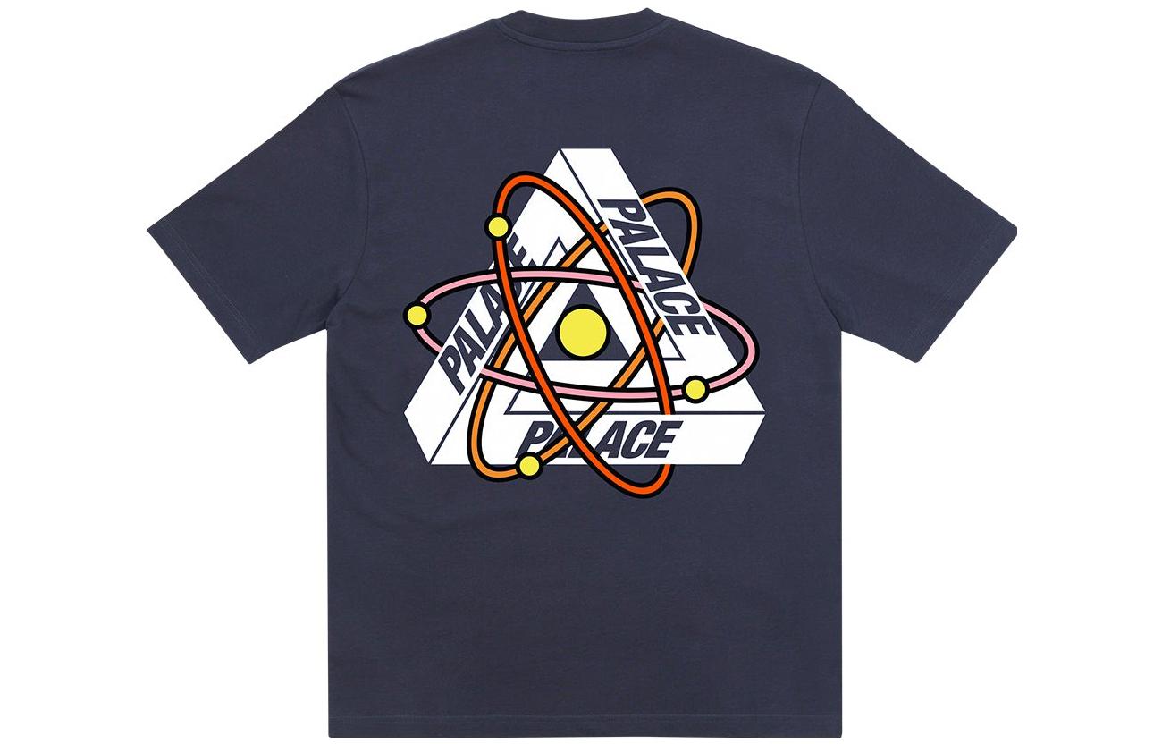 Order Camiseta Azul Marino PALACE FW22 Tri-Atom Logo Geométrico Casual P23TS092