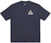 Lookbook PALACE FW22 Tri-Atom Geometric Logo Navy T-Shirt Casual Tee P23TS092