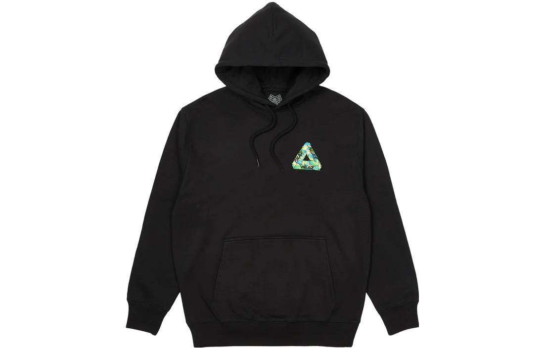 Palace FW22 Tri-Digi Logo Black Hoodie Unisex Casual Streetwear P22HD075 圖 3