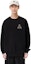 Details for PALACE FW22 Tri-Ferg Slub Crew Neck Sweatshirt Black Triangular Print. P23CS139