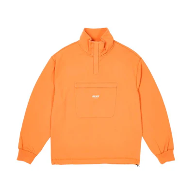 Palace FW23 1/4 Zip Washed Funnel Pullover Hoodie Unisex P25ES068