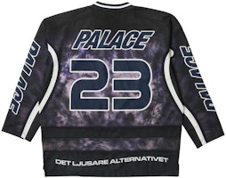 PALACE FW23 タイガーVネックホッケージャージ ユニセックス ブラック 長袖. P25ES073 Lookbook PALACE FW23 タイガーVネックホッケージャージ ユニセックス ブラック 長袖. P25ES073