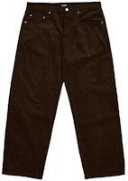 PALACE FW23 Cord Baggies Casual Pants Unisex Khaki Brown. P25T020 PALACE FW23 Cord Baggies Casual Pants Unisex Khaki Brown. P25T020