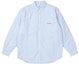 Order PALACE FW23 Cozy Stripe Logo Pocket Button-Up Long Sleeve Shirt Blue Unisex. P24SHT017