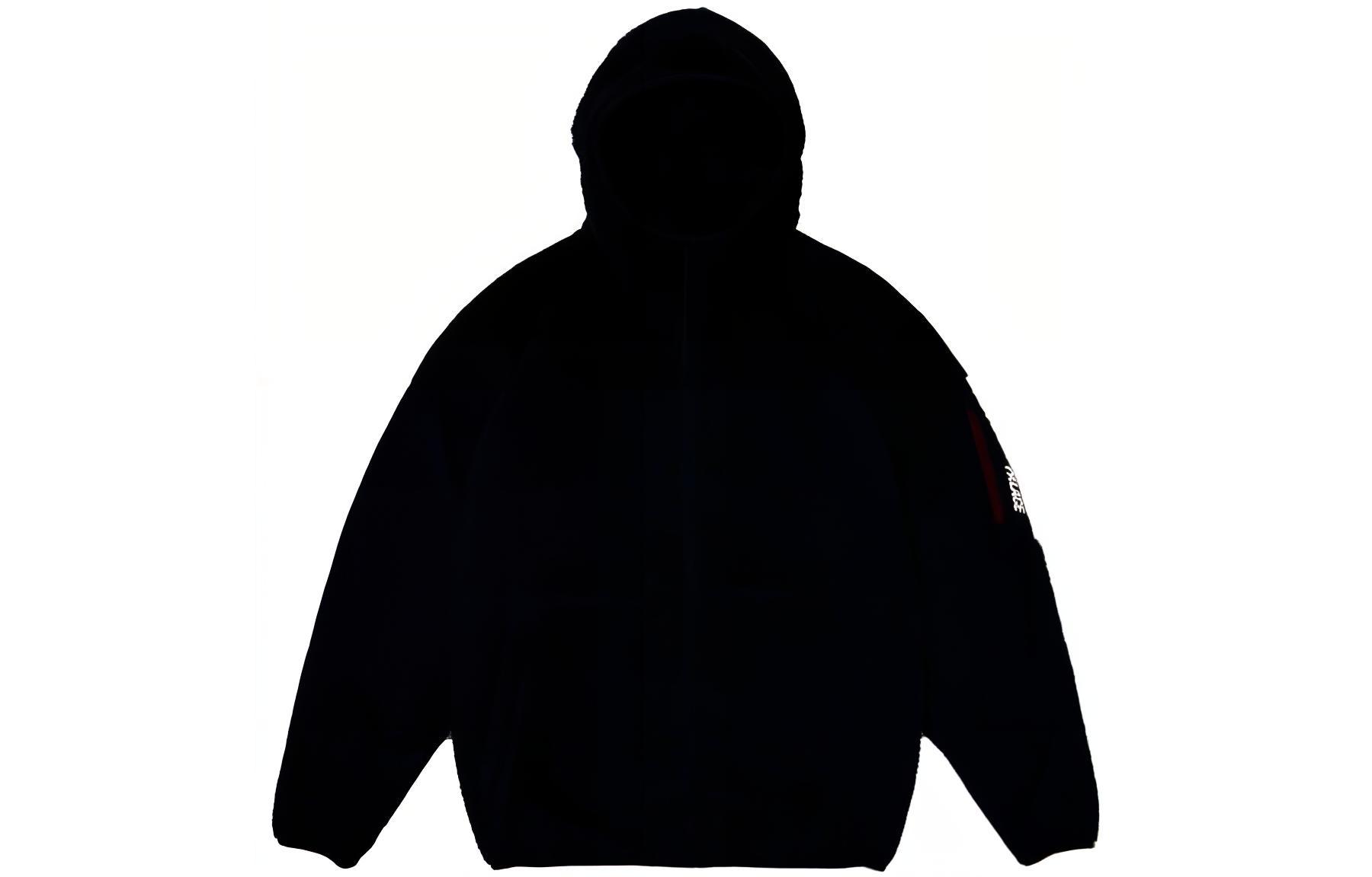 PALACE FW23 Fleece P Liner Reflective Logo Hoodie Jacket Unisex Blue. P25CS126 圖 4