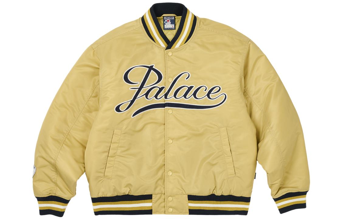 PALACE FW23 Gold Logo Letter Print Striped Trim Jacket Unisex. P25JK029 圖 2