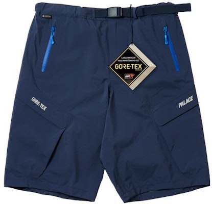 PALACE FW23 GORE-TEX R-TEK Reflective Cargo Shorts Unisex Navy Biru. P24ST016 Buy PALACE FW23 GORE-TEX R-TEK Reflective Cargo Shorts Unisex Navy Biru. P24ST016