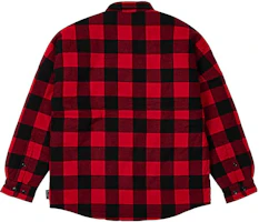 Lookbook PALACE FW23五金保暖格紋襯衫紅色 男女長袖襯衣 P25SHT044