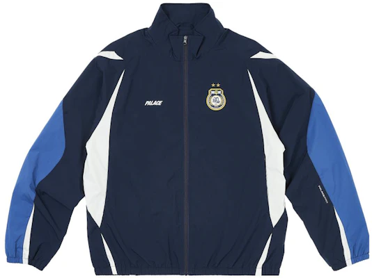Palace FW23 Jaket Coach Navy Pro Shell Unisex Logo Print Zip-Up P25JK015 Buy Palace FW23 Jaket Coach Navy Pro Shell Unisex Logo Print Zip-Up P25JK015