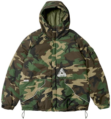 PALACE FW23 P-Tech 迷彩反光标志连帽夹克 男女款 绿色 P25JK061 Buy PALACE FW23 P-Tech 迷彩反光标志连帽夹克 男女款 绿色 P25JK061