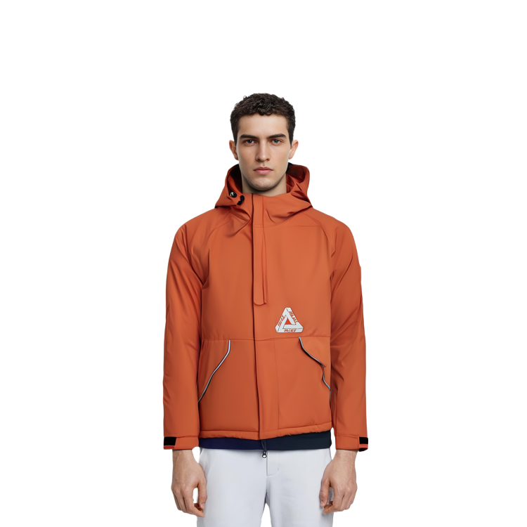 Cheap PALACE FW23 P-TECH连帽夹克 反光标志拉链 男女同款 橙色 P25JK062