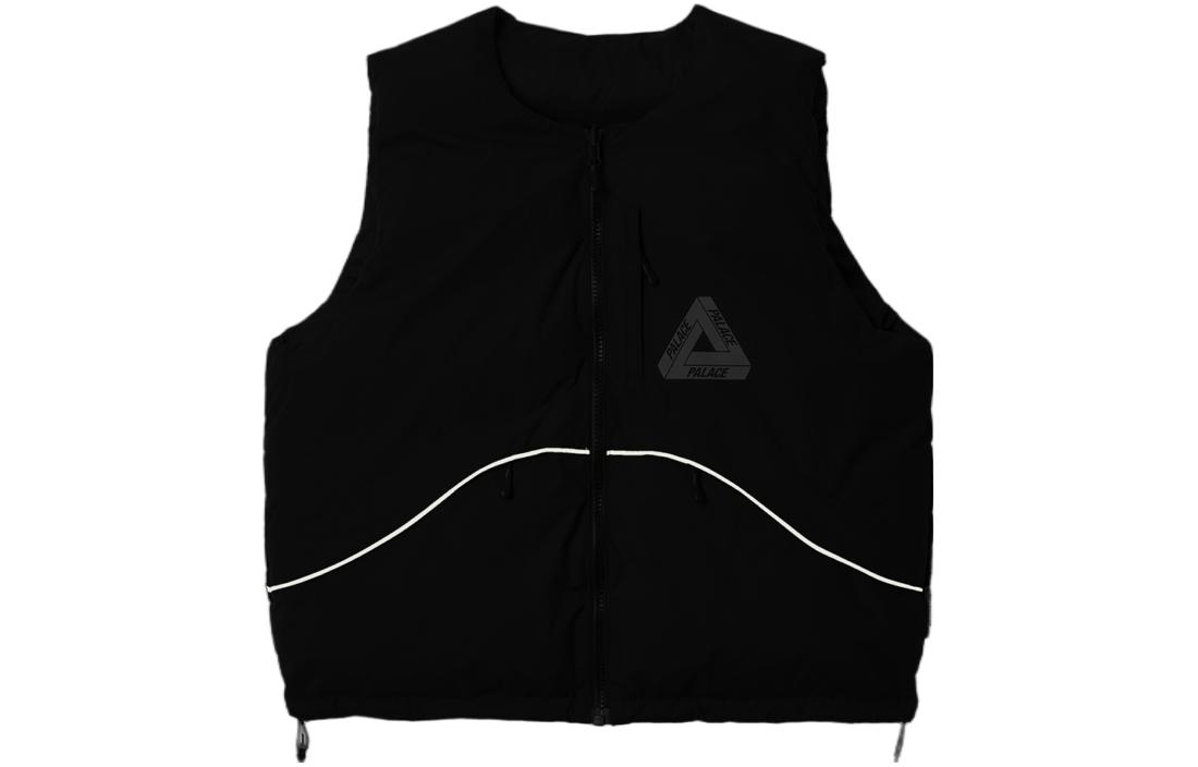 PALACE FW23 P-TECH Reversible Reflective Puffa Vest Unisex Black. P25JK082 圖 3