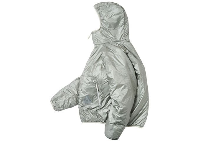 PALACE FW23 Pertex Quilted Jacket Geometric Logo Print Hooded Jacket Grey Unisex P25JK011 圖 4