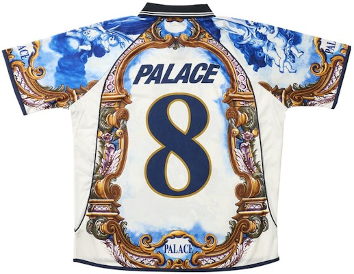 PALACE FW23 Baju-T Berkolar Cetakan Ringkas Unisex P25ES071 Lookbook PALACE FW23 Baju-T Berkolar Cetakan Ringkas Unisex P25ES071